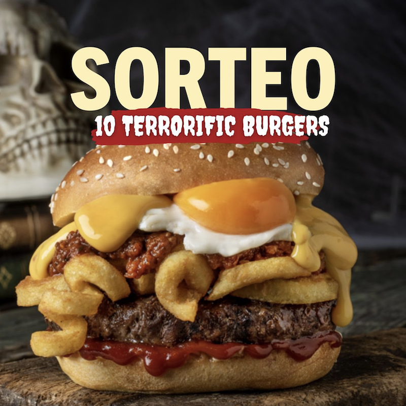 Sorteo 10 Terrorific Burgers en Tony Romas
