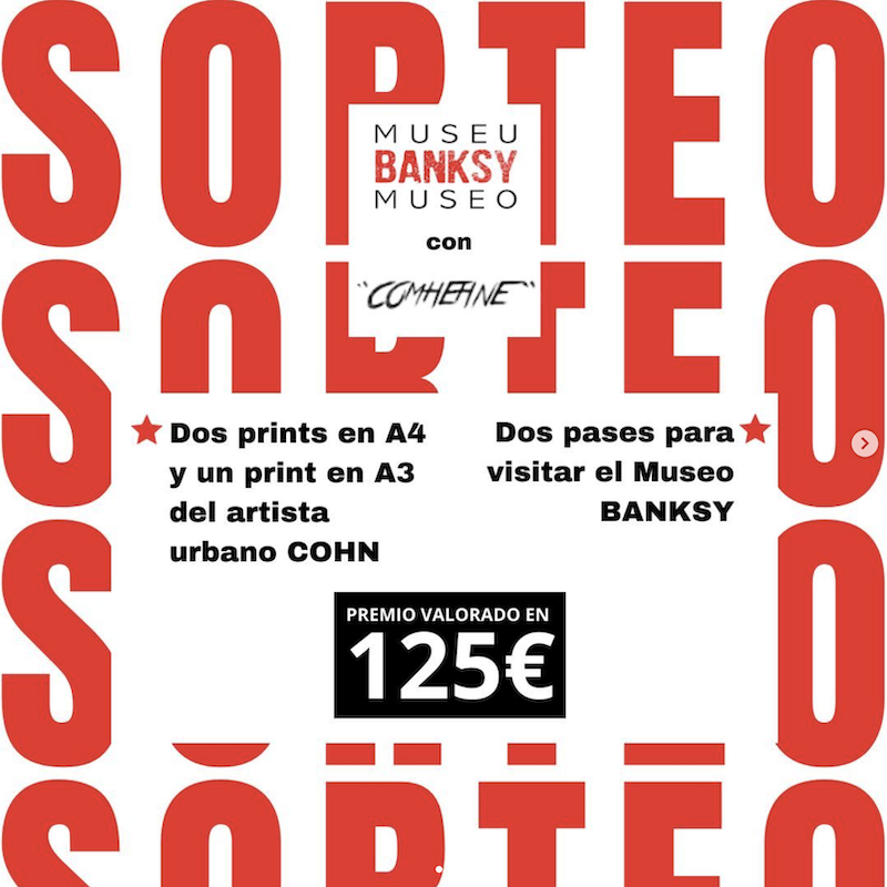 Sorteo Entradas para el Museo Banksy