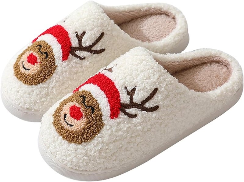 Pantuflas navideñas