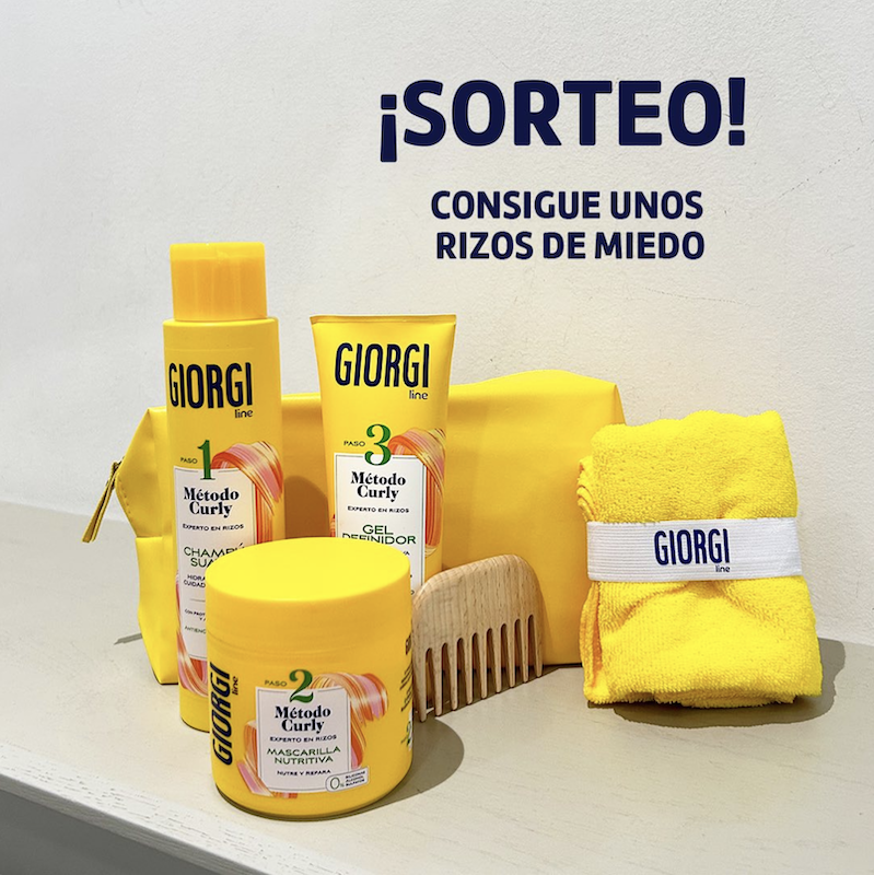 Sorteo de 3 packs de Método Curly