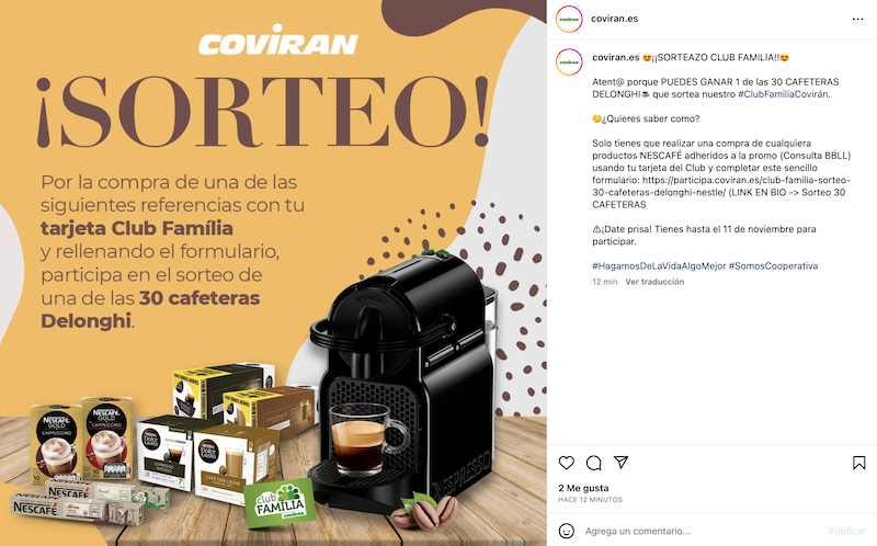 Sorteo de 30 cafeteras Delonghi