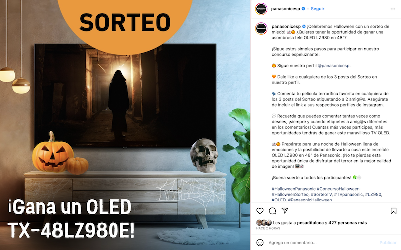 Sorteo Tele OLED LZ980