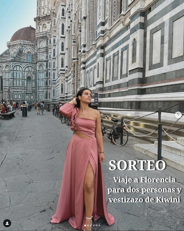 SORTEAZO Fin de semana en Florencia y un vestidazo