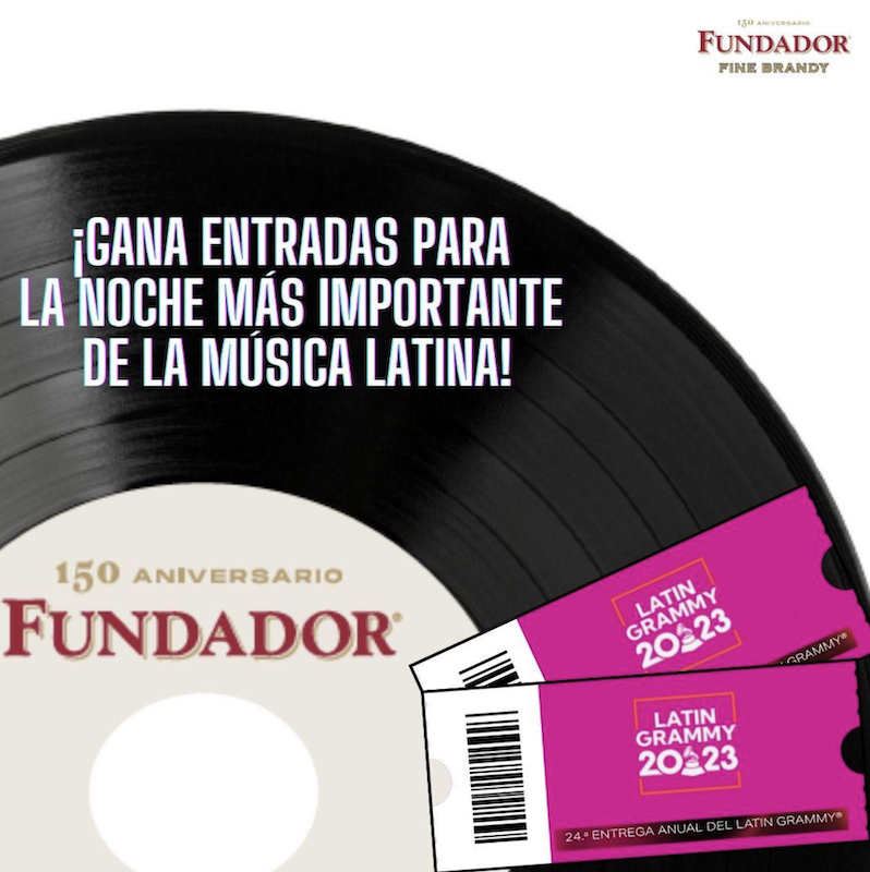 Sorteo Entrada doble para la Gala Anual del Latin Grammy