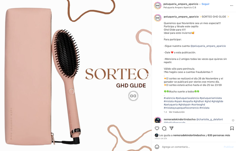 Sorteo de un Cepillo Ghd Glide 