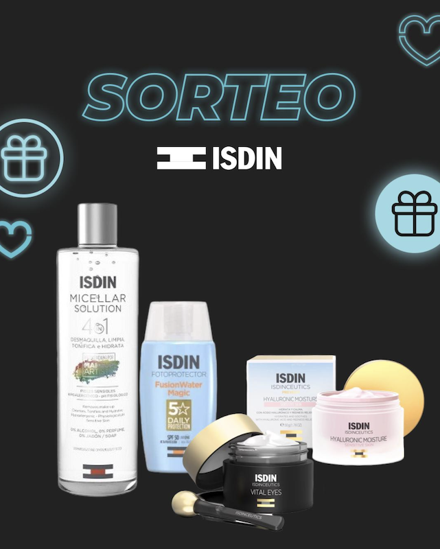 Sorteo Cesta de productos Isdin