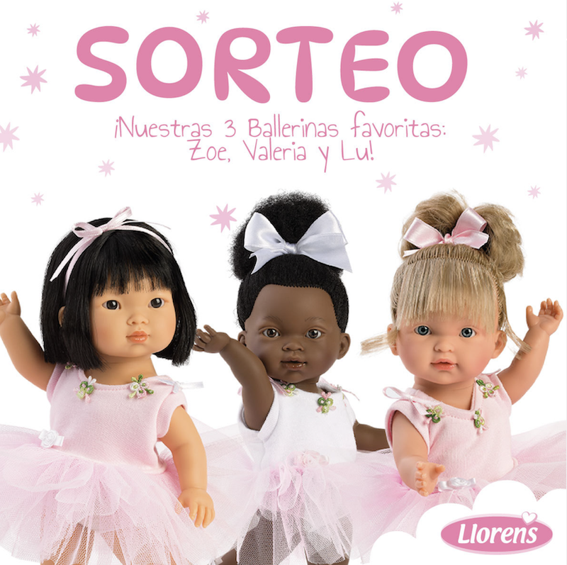 Sorteo 3 Muñecas de Llorens Dolls