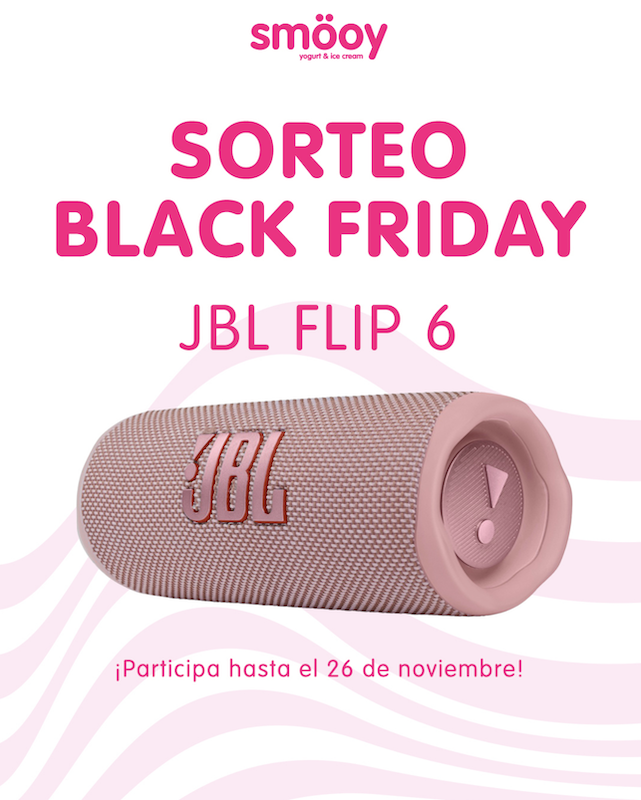 Sorteo Altavoz bluetooth JBL Flip 6 Rosa