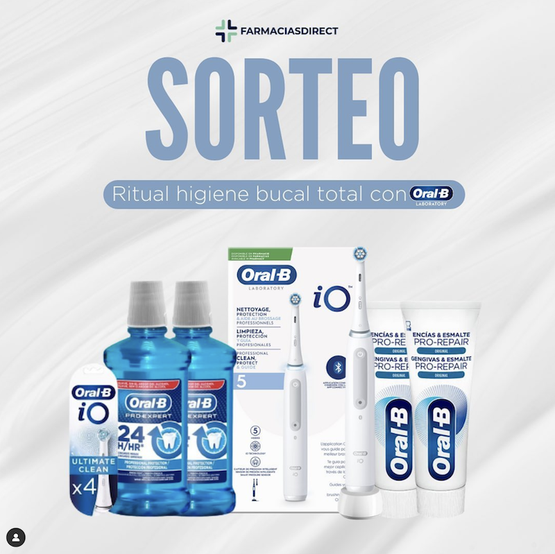 Sorteo Kit de higiene bucodental de Oral-B