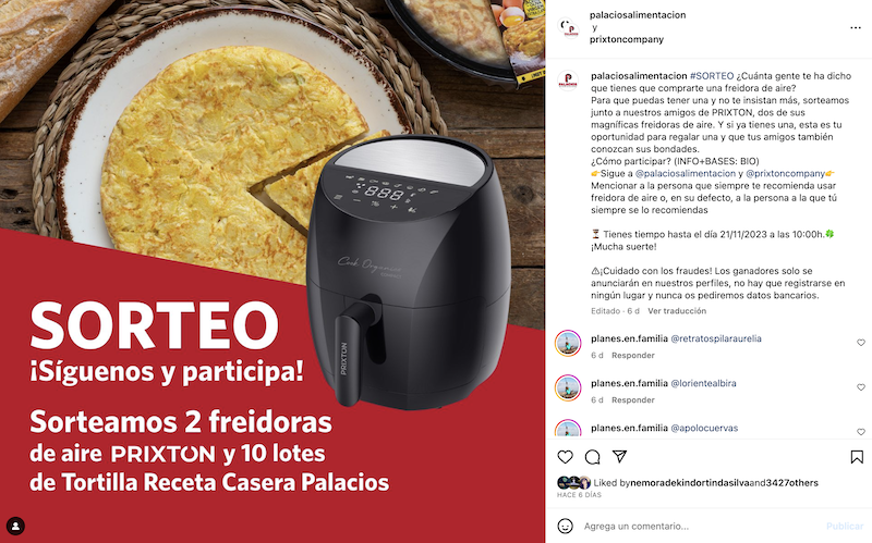 Sorteo 2 Freidoras de aire