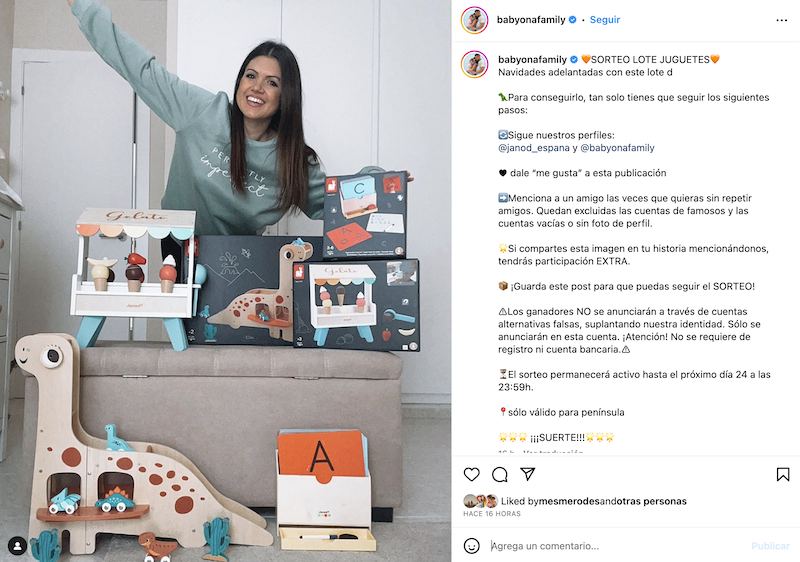 Sorteo Lote de juguetes